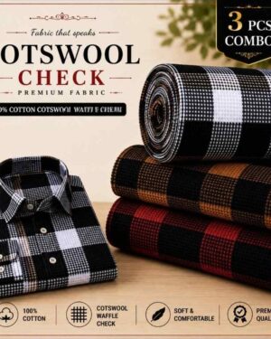 COTTON COTSWOOL CHECK
